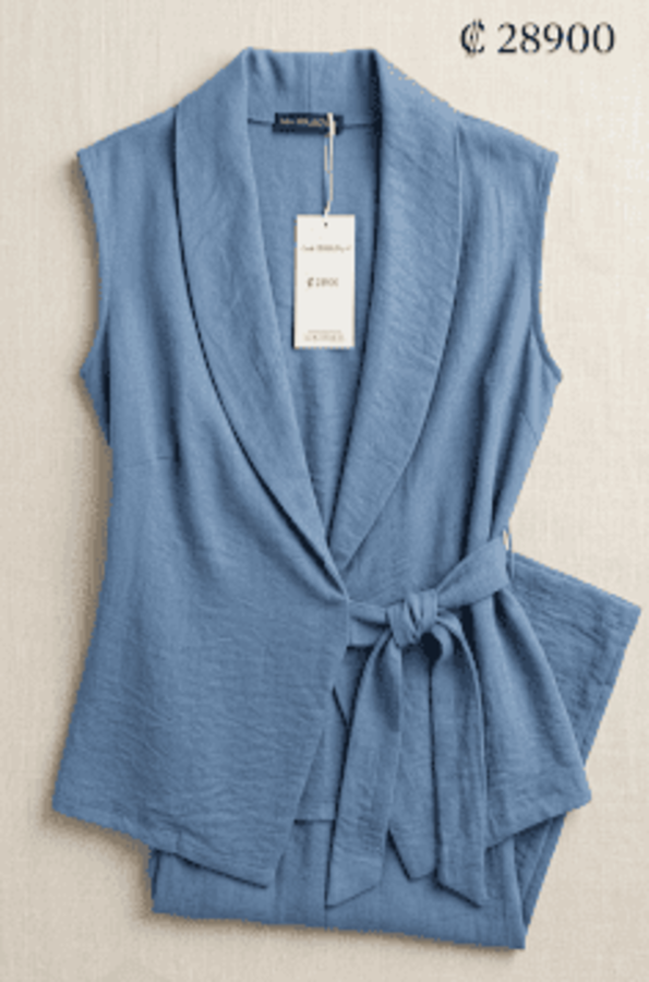 Conjunto azul algodón  - Imagen 3