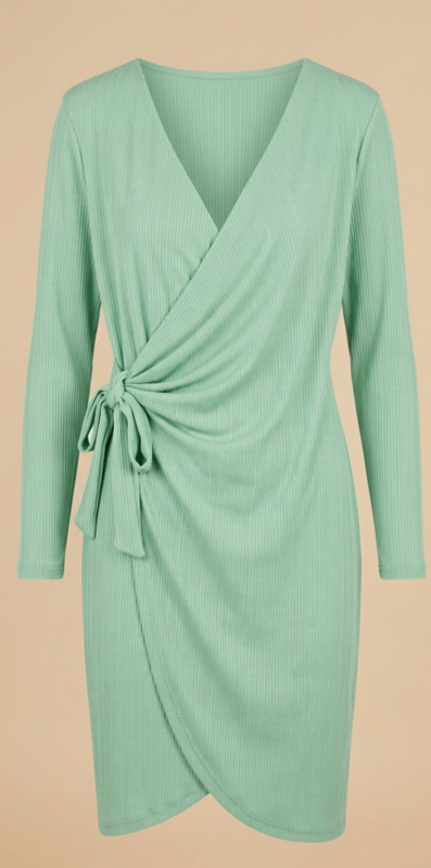 Vestido verde menta  - Imagen 4